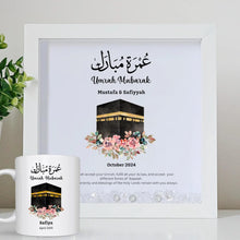 Load image into Gallery viewer, Umrah Mubarak Frame & Mug