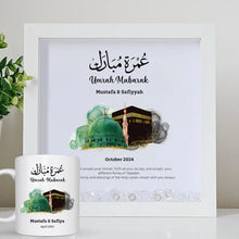 Load image into Gallery viewer, Umrah Mubarak Frame & Mug