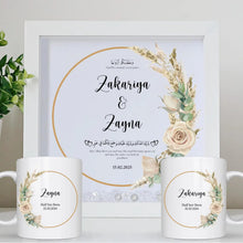 Load image into Gallery viewer, Islamic Wedding Frame & Mugs