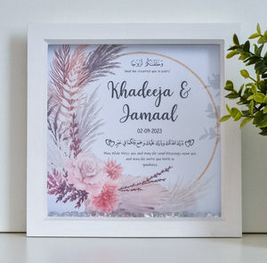 Boho Wedding Frame