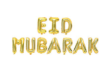 Load image into Gallery viewer, Hiba.gifts, Hiba Gifts, Eid Mubarak Balloons, Eid Balloons, Eid Decor
