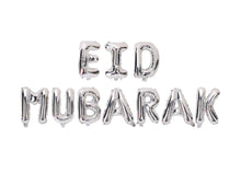 Load image into Gallery viewer, Hiba.gifts, Hiba Gifts, Eid Mubarak Balloons, Eid Balloons, Eid Decor
