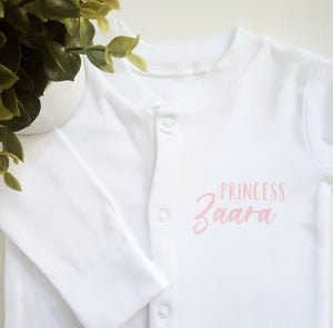 Personalised Baby Grow