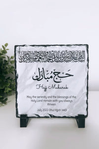 Hajj Mubarak Slate