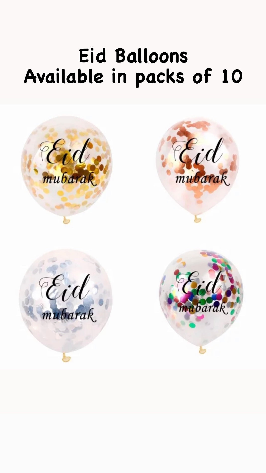 Eid Balloons